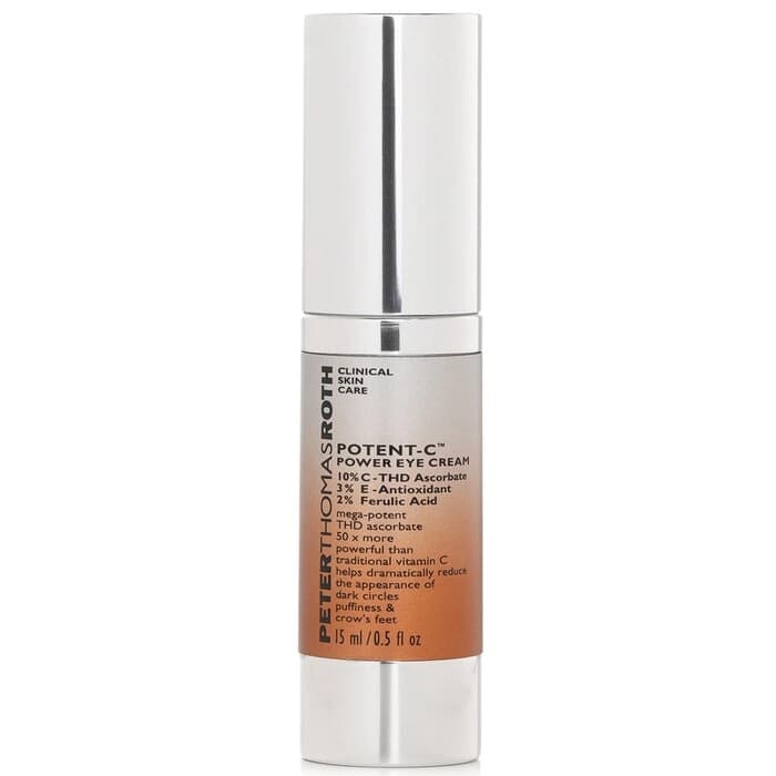 Peter Thomas Roth 彼得羅夫 Peter Thomas Roth 彼得羅夫 超能C激光煥亮眼霜Potent-C Power Eye Cream 15ml/0.5oz - 產品正面包裝 | cosGlint