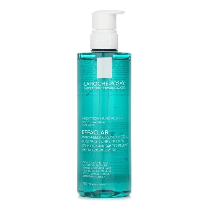 La Roche Posay La Roche Posay 油性肌膚系列 控油淨化去角質啫喱-適當容易長痘痘的肌膚 400ml/13.5oz - 產品正面包裝 | cosGlint