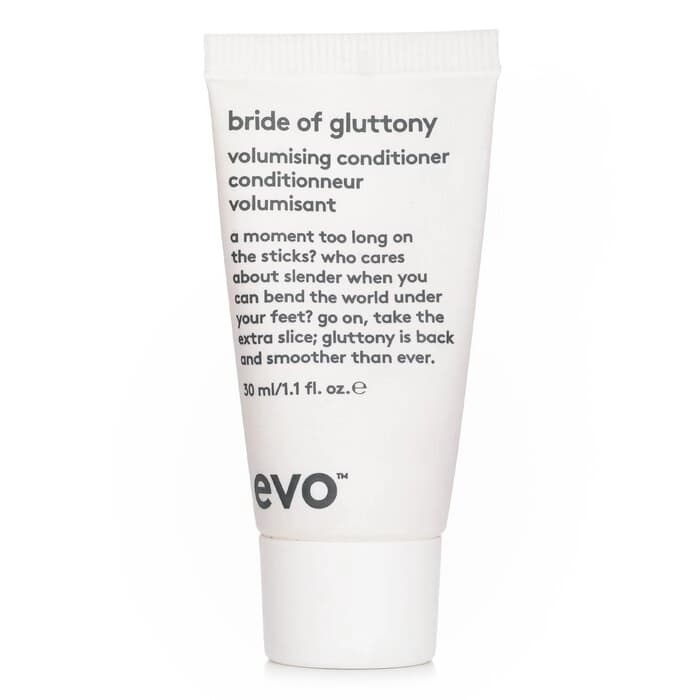 Evo Evo Bride of Gluttony 豐盈護髮素 30ml/1.1oz - 產品正面包裝 | cosGlint