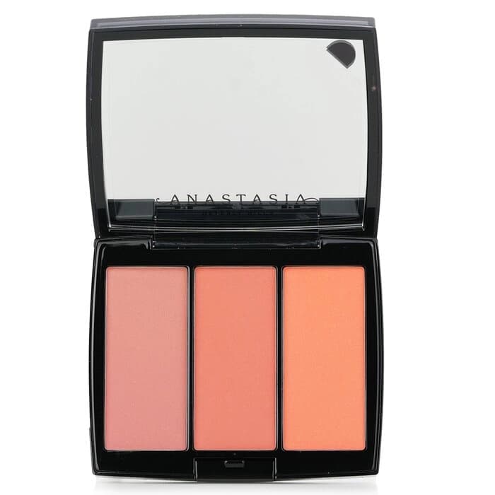 Anastasia Beverly Hills 阿納斯塔西婭比佛利山莊 Anastasia Beverly Hills 阿納斯塔西婭比佛利山莊 Blush Trio三色胭脂 - # Peachy Love 9g/0.33oz - 產品正面包裝 | cosGlint