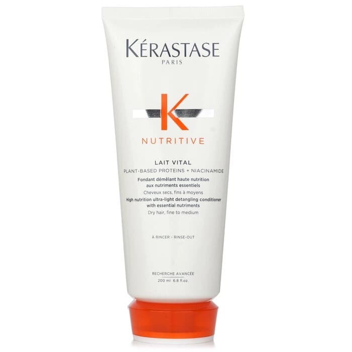 Kerastase 卡詩 Kerastase 卡詩 Nutritive Lait Vital 超輕盈滋養護髮露 (乾燥髮質, 幼細至中等髮絲) 200ml/6.8oz - 產品正面包裝 | cosGlint